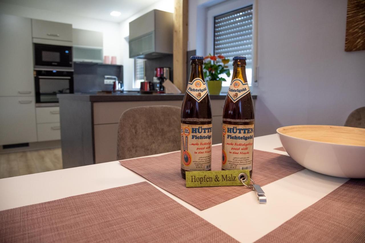 Ferienwohnungen Hopfen Und Malz فيشتيلبيرغ المظهر الخارجي الصورة